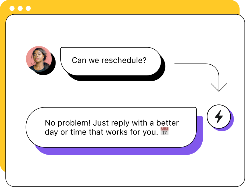 Illustration of follow up automation