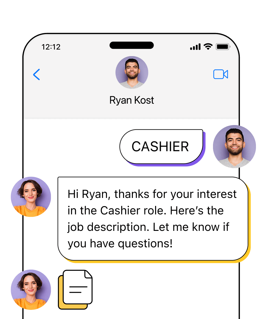 Using a keyword to trigger an SMS automation